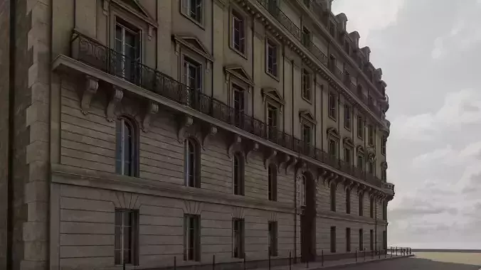 City Building V 3D model 6