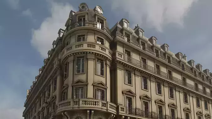 City Building V 3D model 4