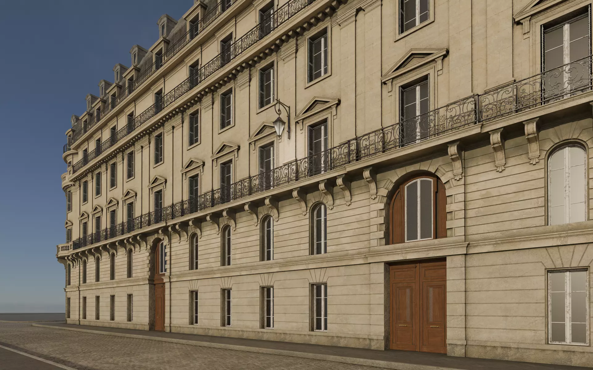 City Building V 3D model_1