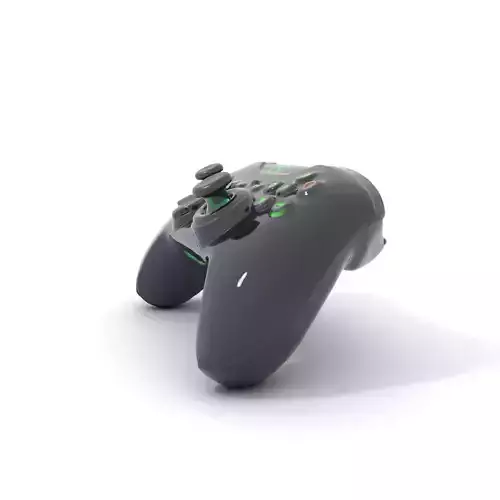 Black Gaming Controller model pack Low-poly 3D model