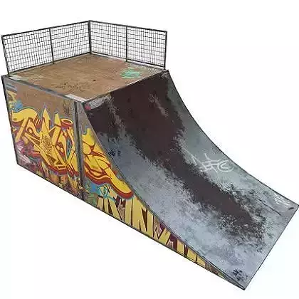 diorama skate park track 3D print model
