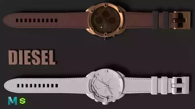 Diesel 3d Watch 
