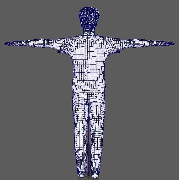 Sam Altman Character Low-poly 3D model_16