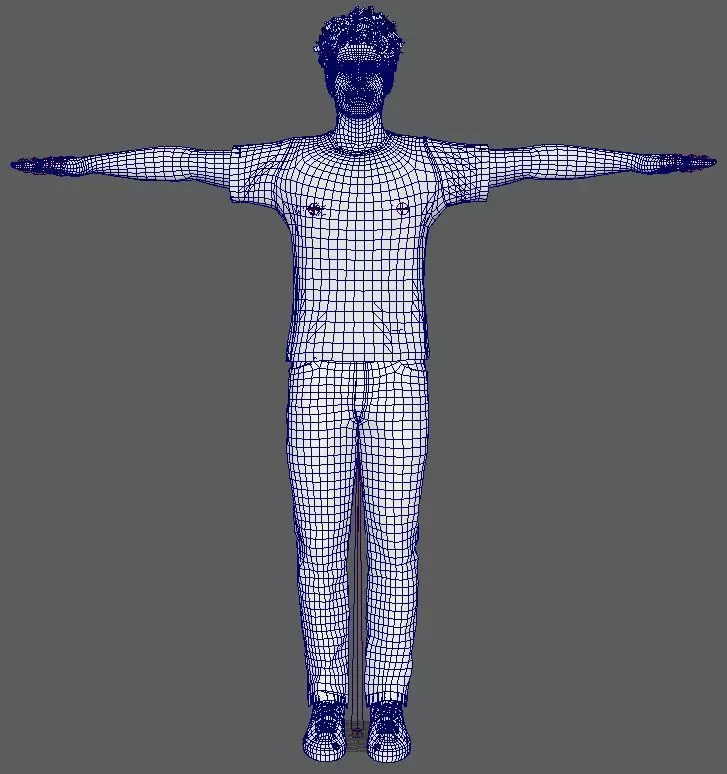 Sam Altman Character Low-poly 3D model_15