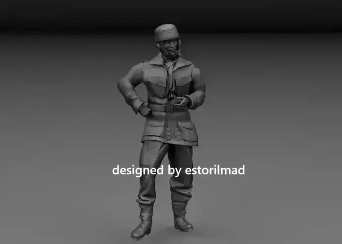 WW2 BRITISH PILOT HORSA GLIDER V1