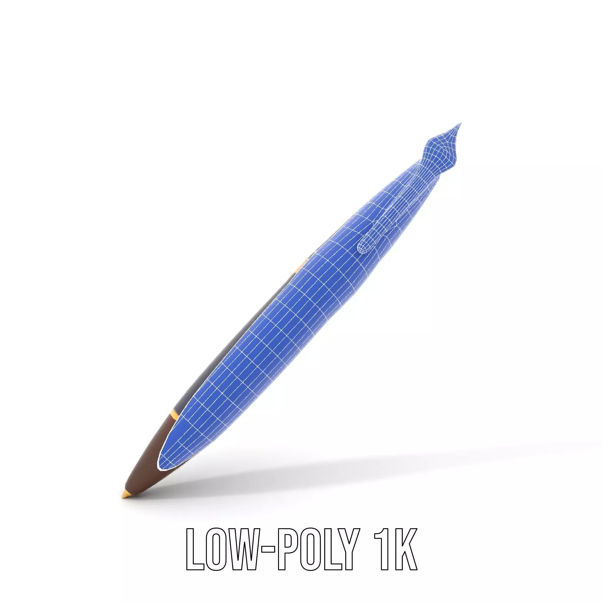 Elegant GoldTipped Pen model pack Low-poly 3D model_14