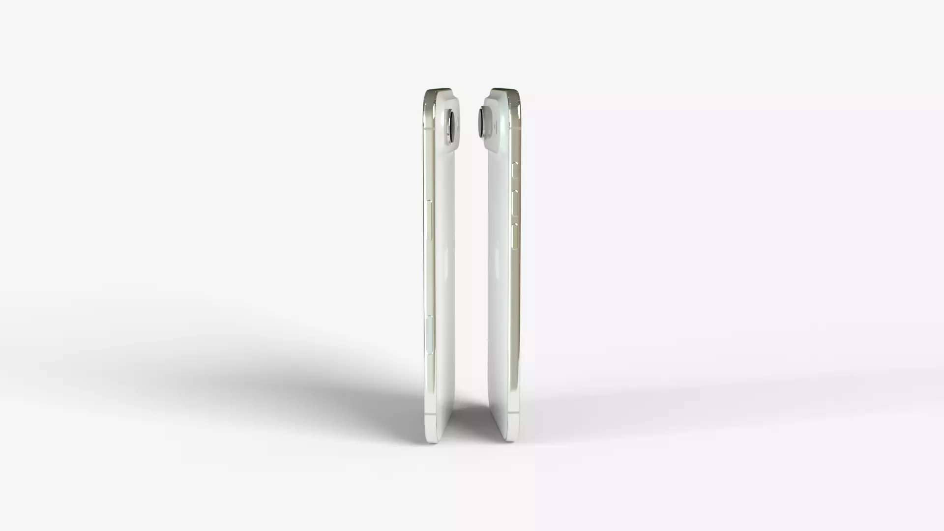 Apple Iphone Air 2025 White 3D model_4