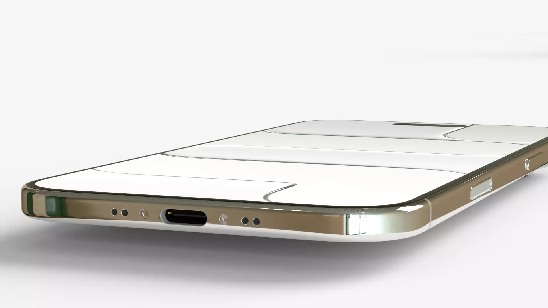 Apple Iphone Air 2025 White 3D model_6