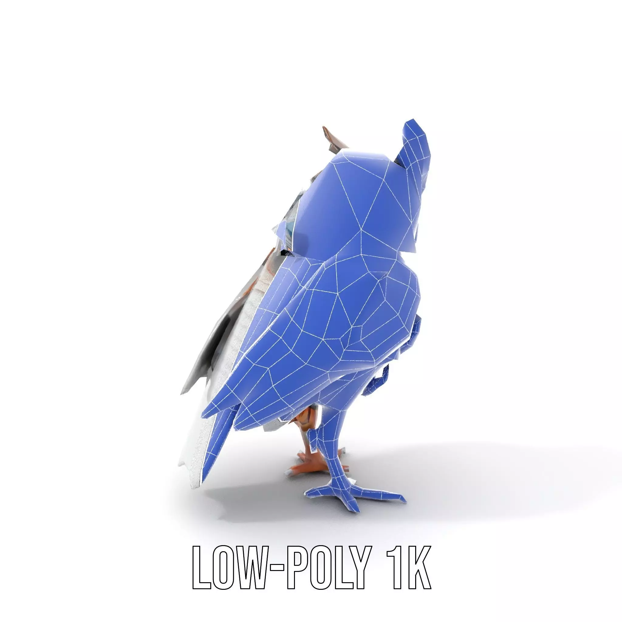 Steampunk Owl Mechanism model pack Low-poly 3D model_28