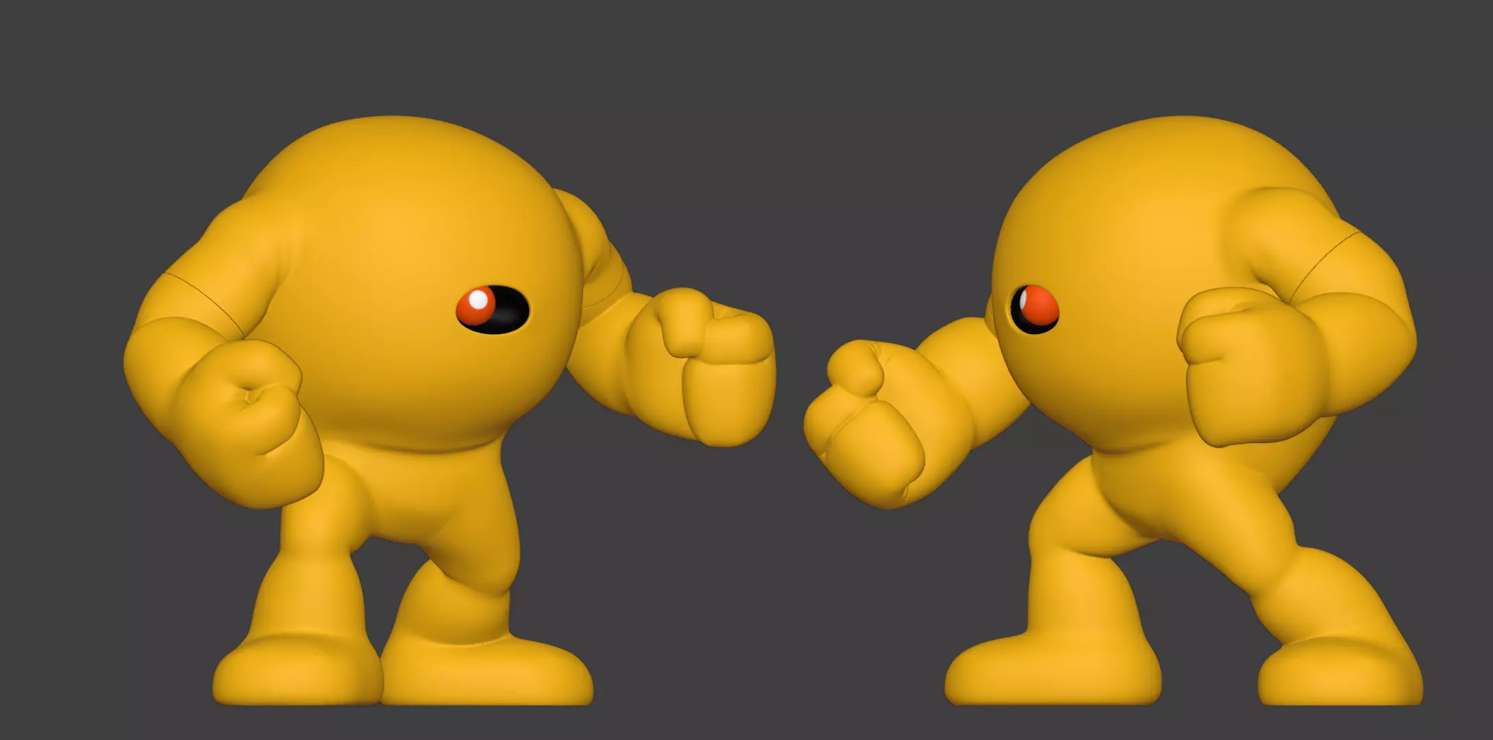 Yellow Devil Megaman Rockman 3D print model_3