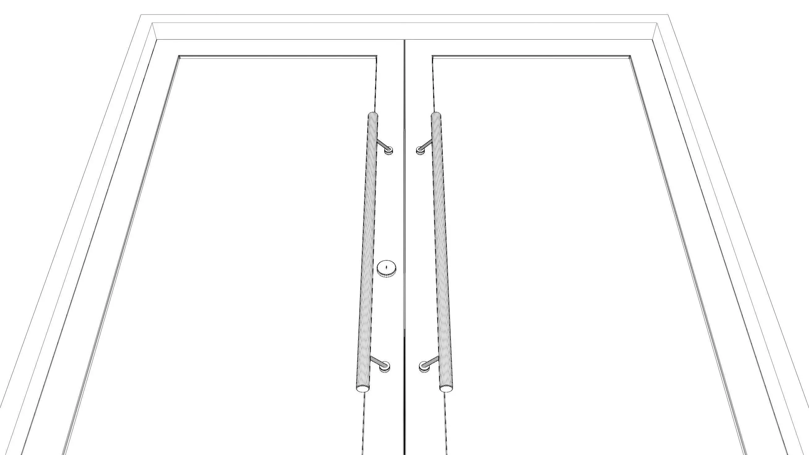 Door 25O42 3D model_7