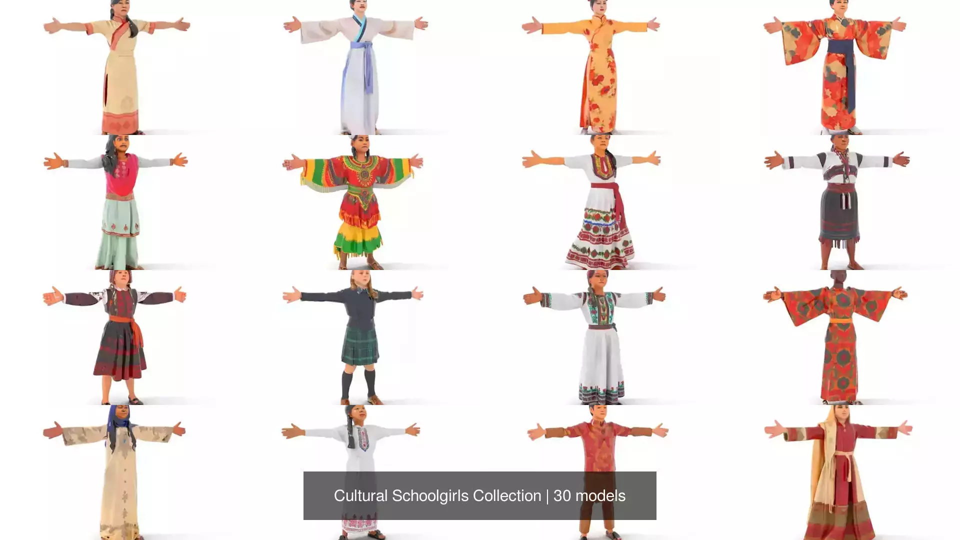 Cultural Schoolgirls Collection _0