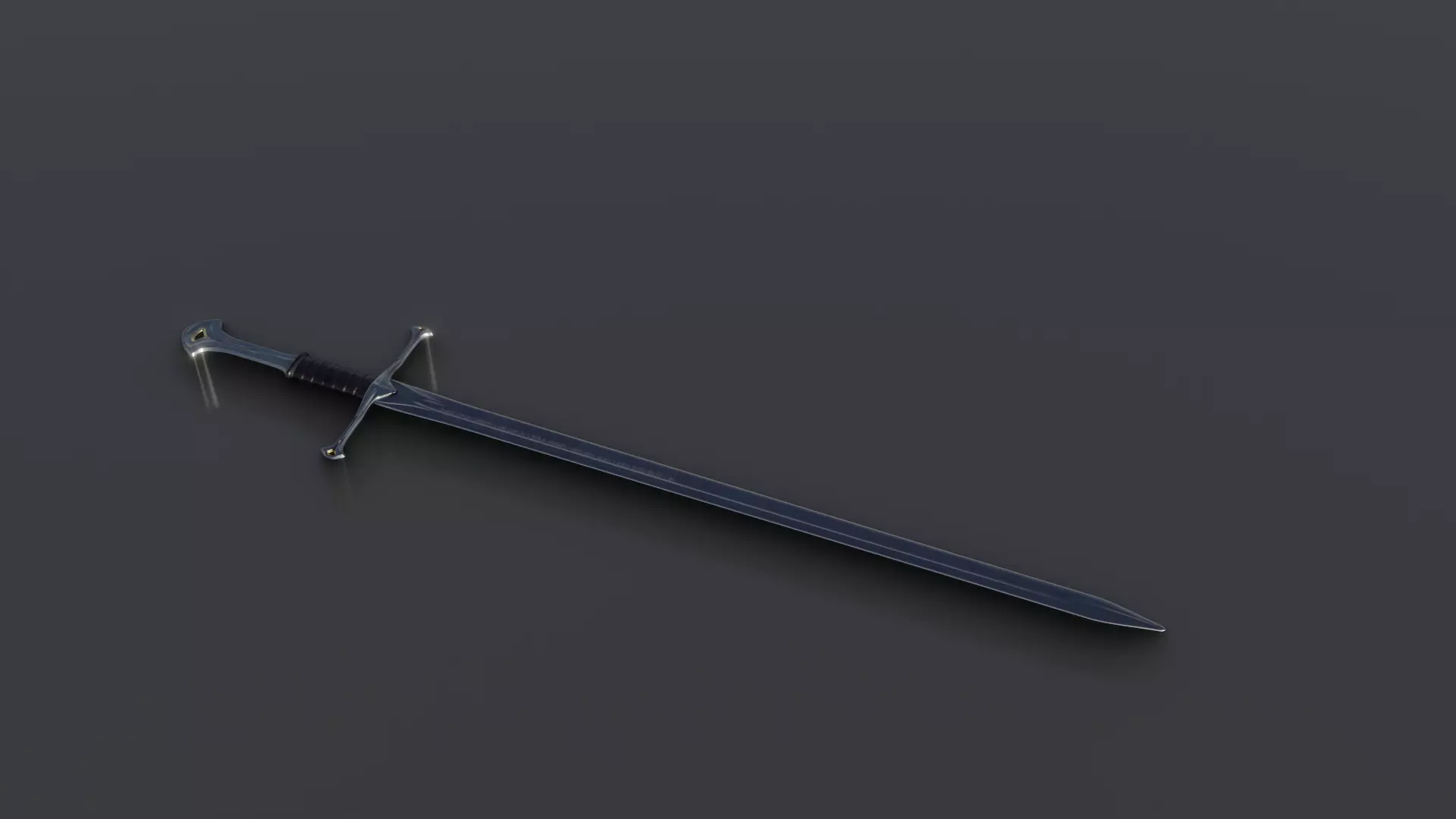 High quality Narsil sword 3D model_1