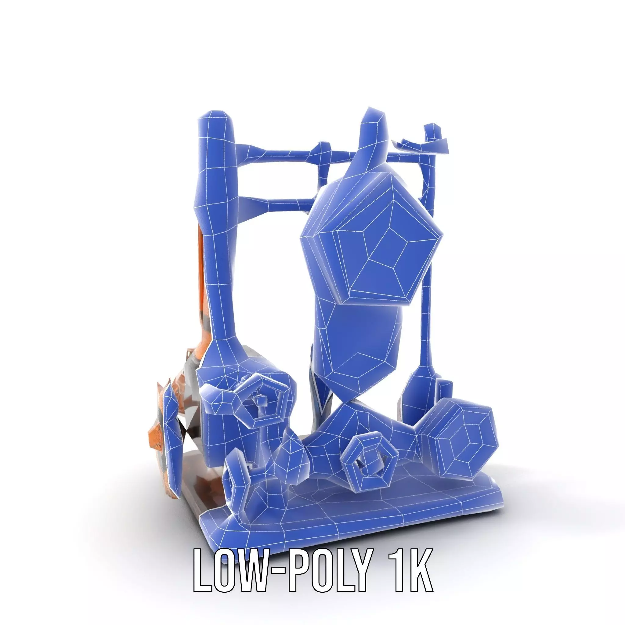 Steampunk Clockwork Brass model pack Low-poly 3D model_25