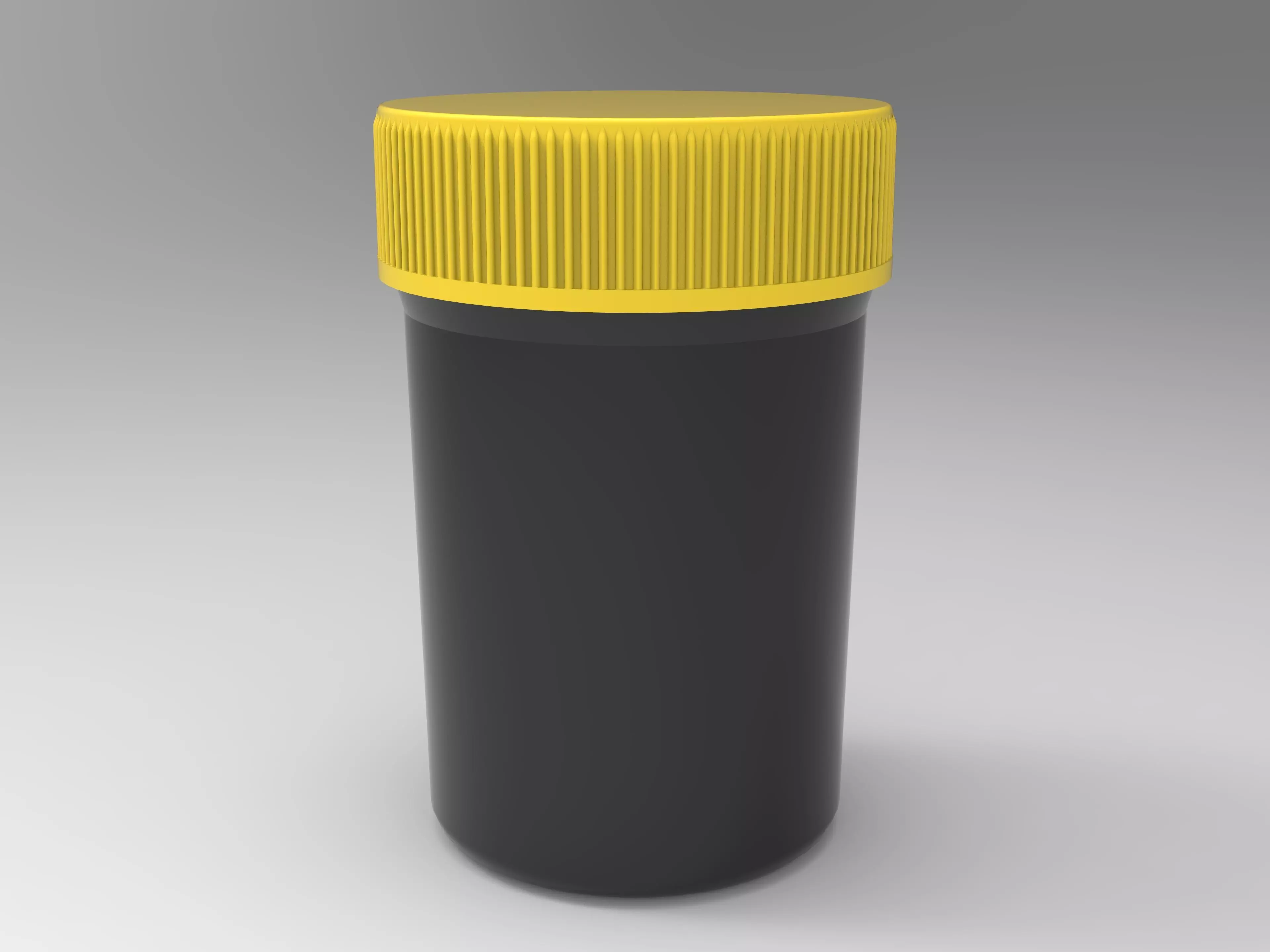 Rounded jar Free 3D model