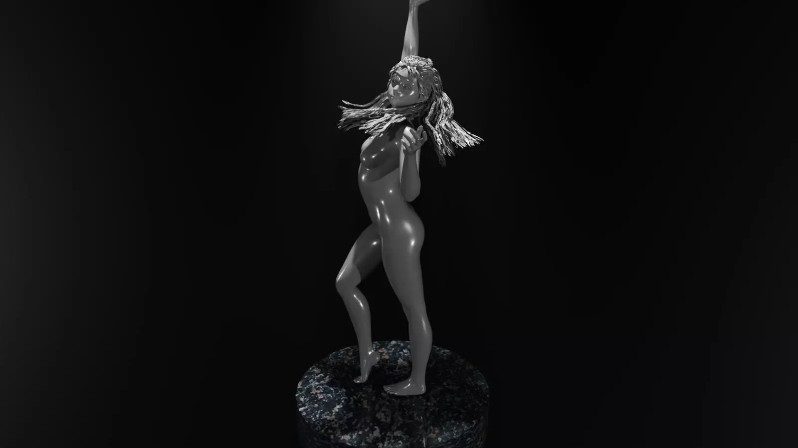 Statue 3D 3D model_0