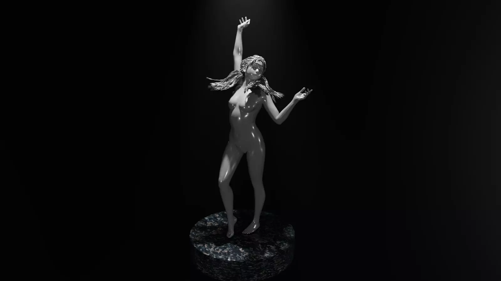 Statue 3D 3D model_1