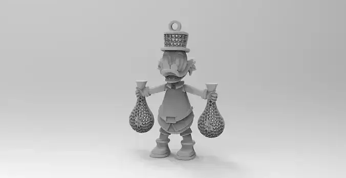 dije pato bolsas de dinero 