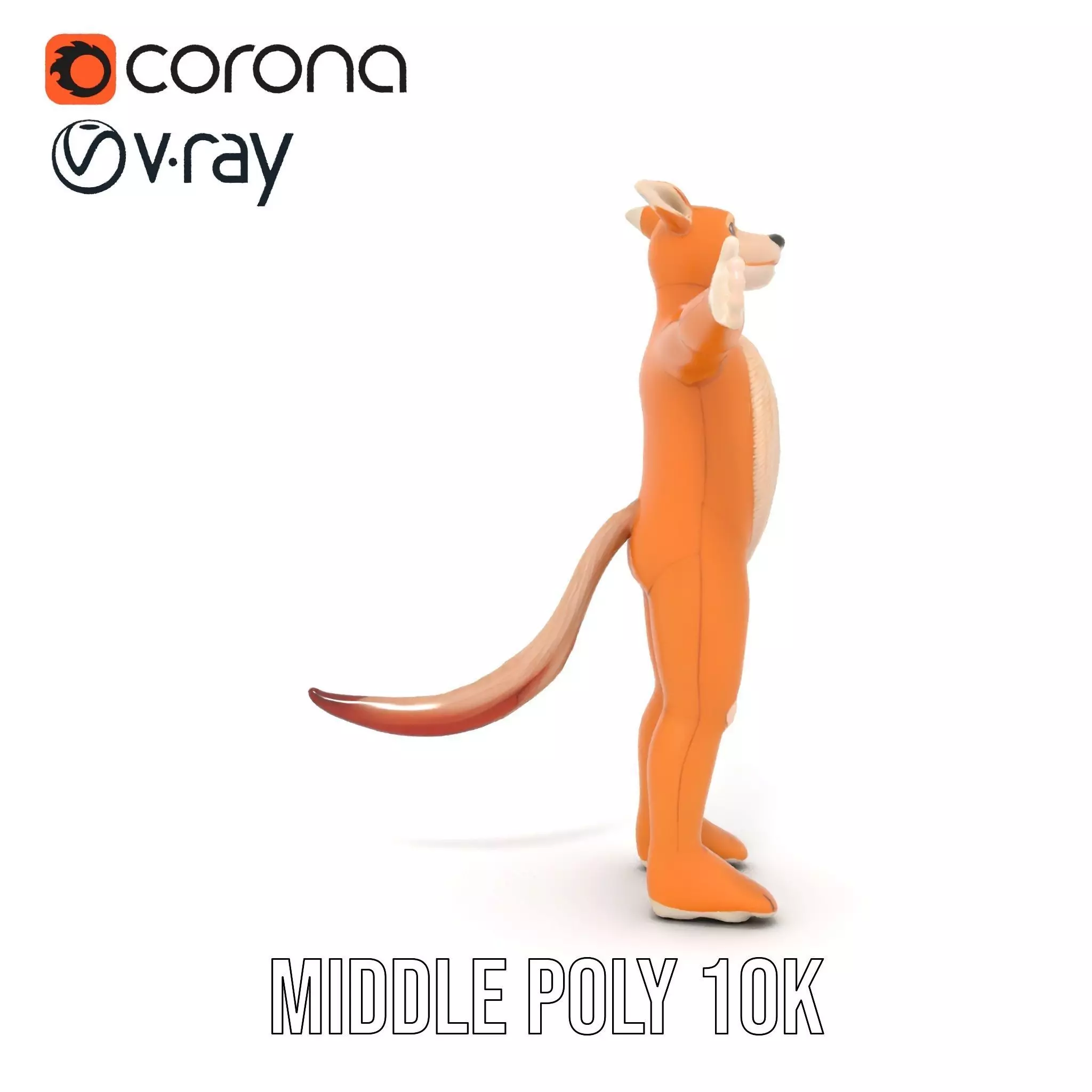 Soft Plush Animal model pack Low-poly 3D model_24