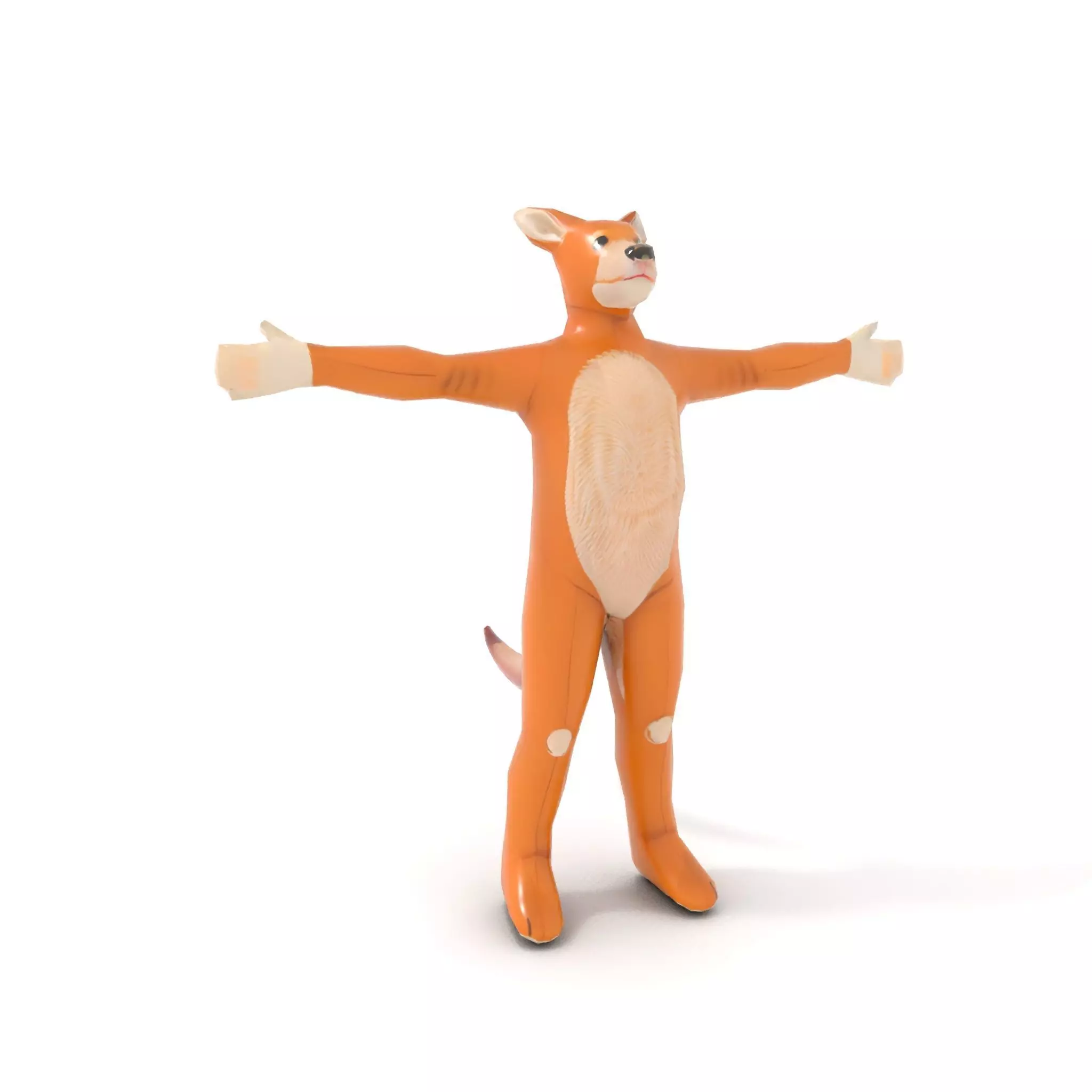 Soft Plush Animal model pack Low-poly 3D model_12
