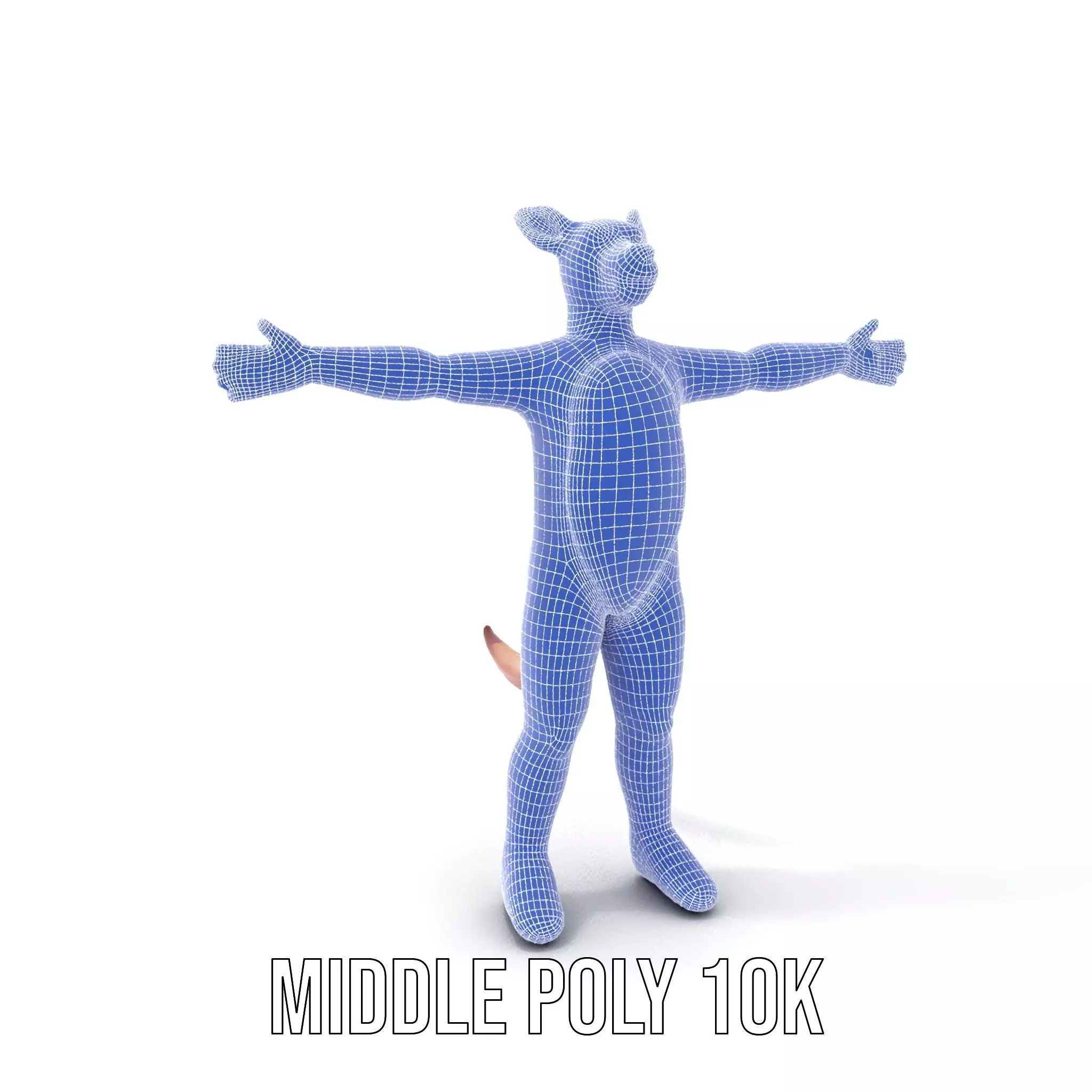 Soft Plush Animal model pack Low-poly 3D model_18