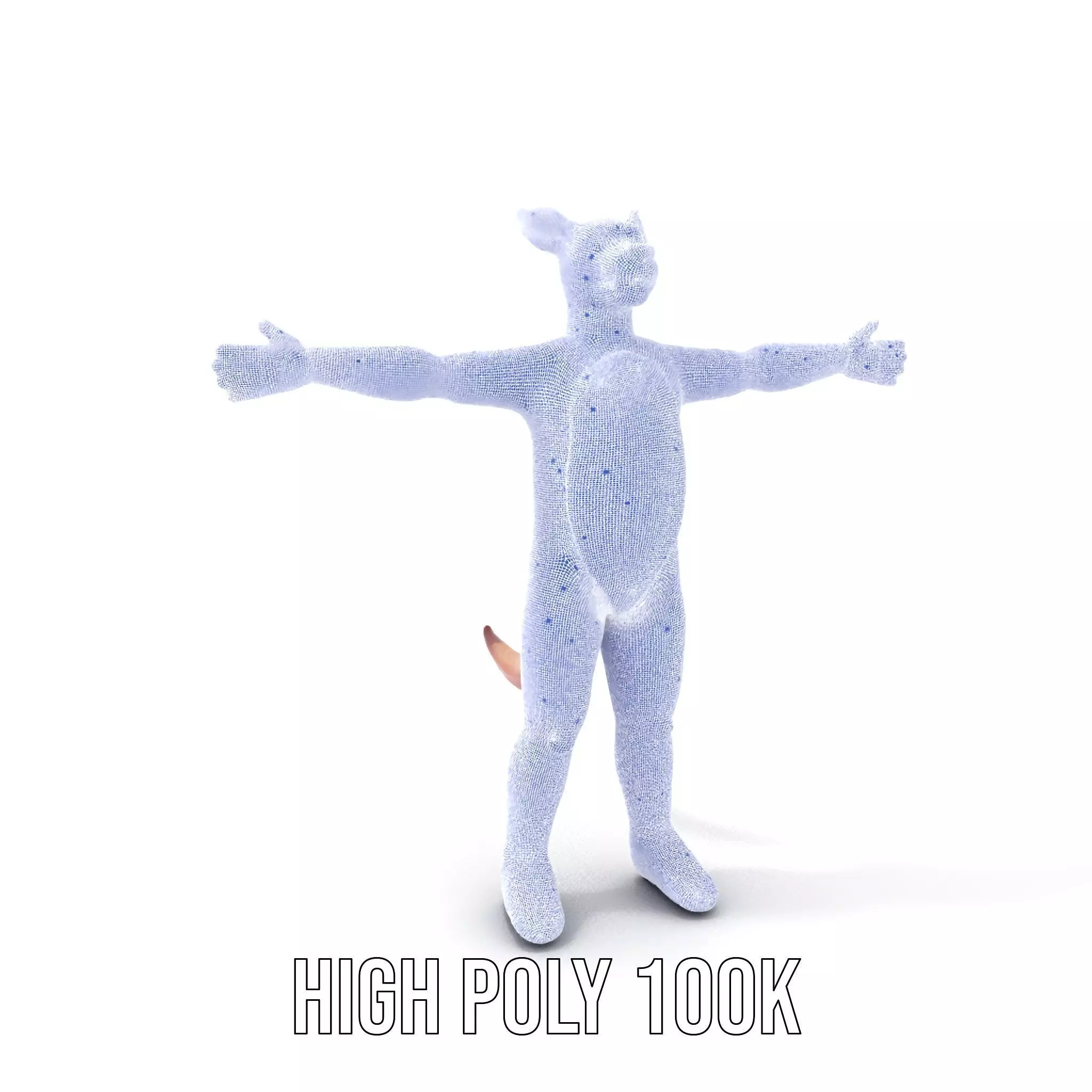 Soft Plush Animal model pack Low-poly 3D model_4