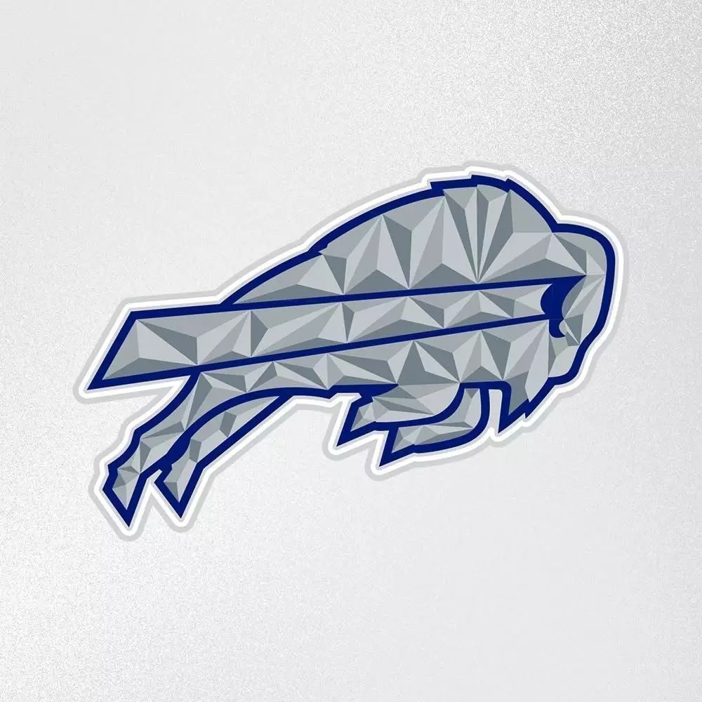 Bills Rivalry Cold Front Logo 3D print model_2