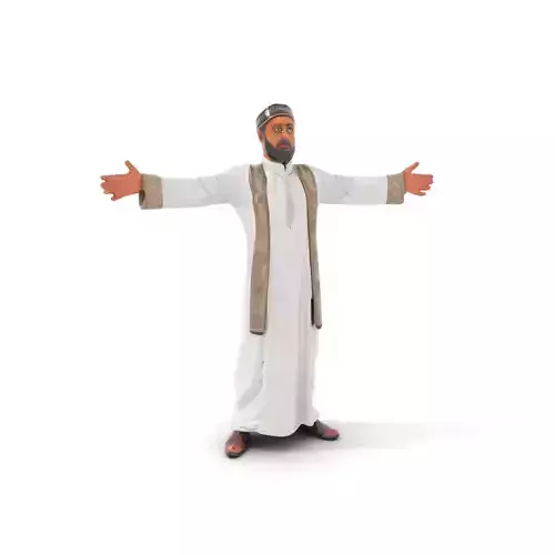 Traditional Robe Male Outfit model pack