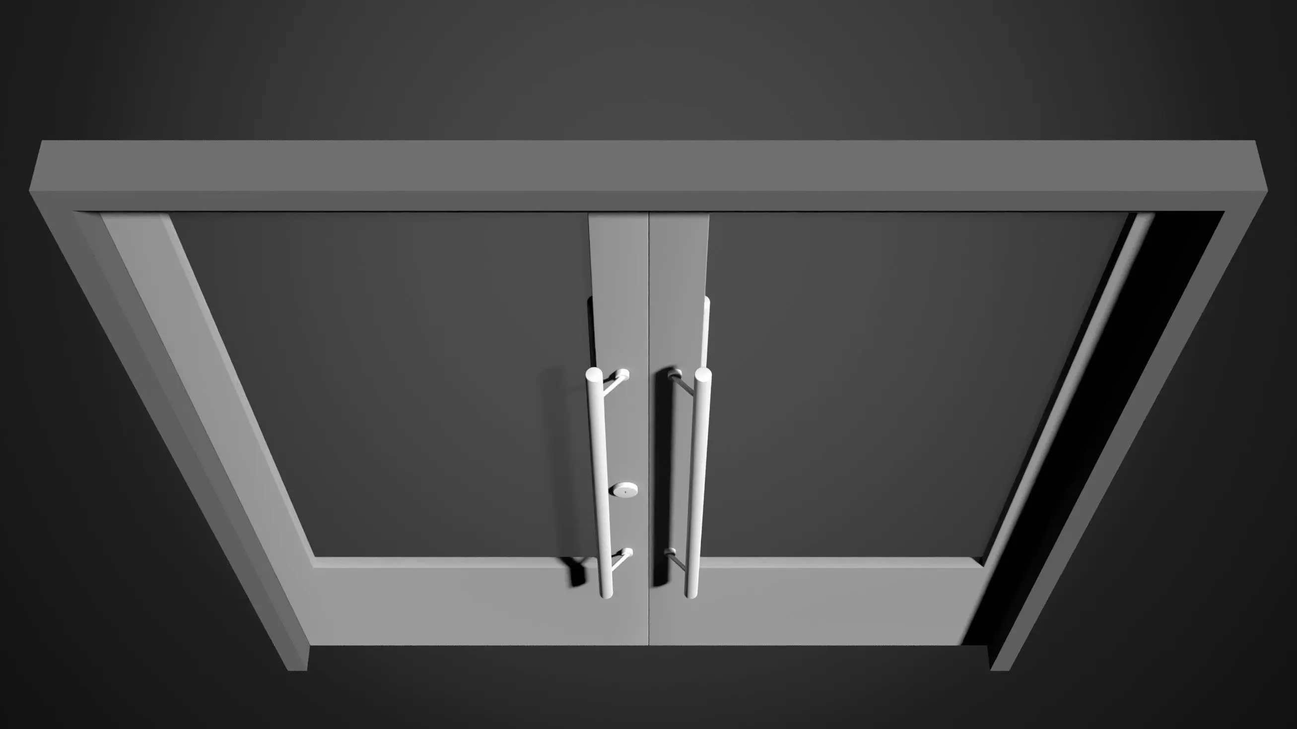 Door 25O44 3D model_4