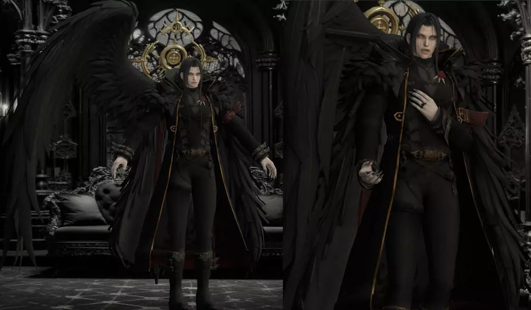 final fantasy 7 remake sephiroth Vampire Free 3D model