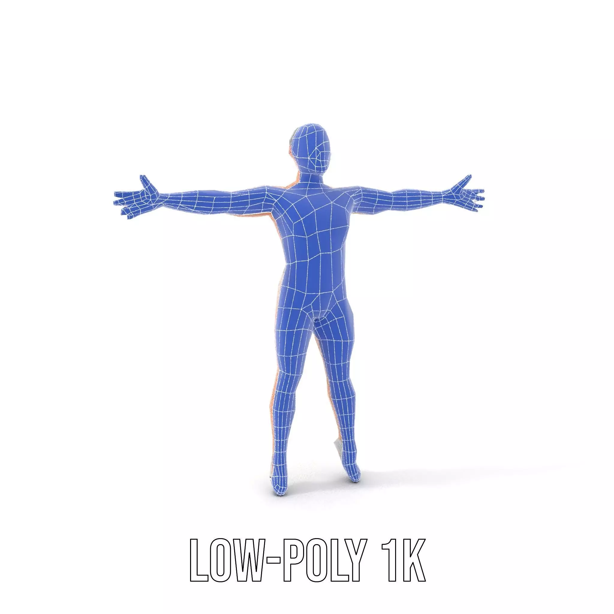 Dynamic Gymnast Model Pack Low-poly 3D model_25