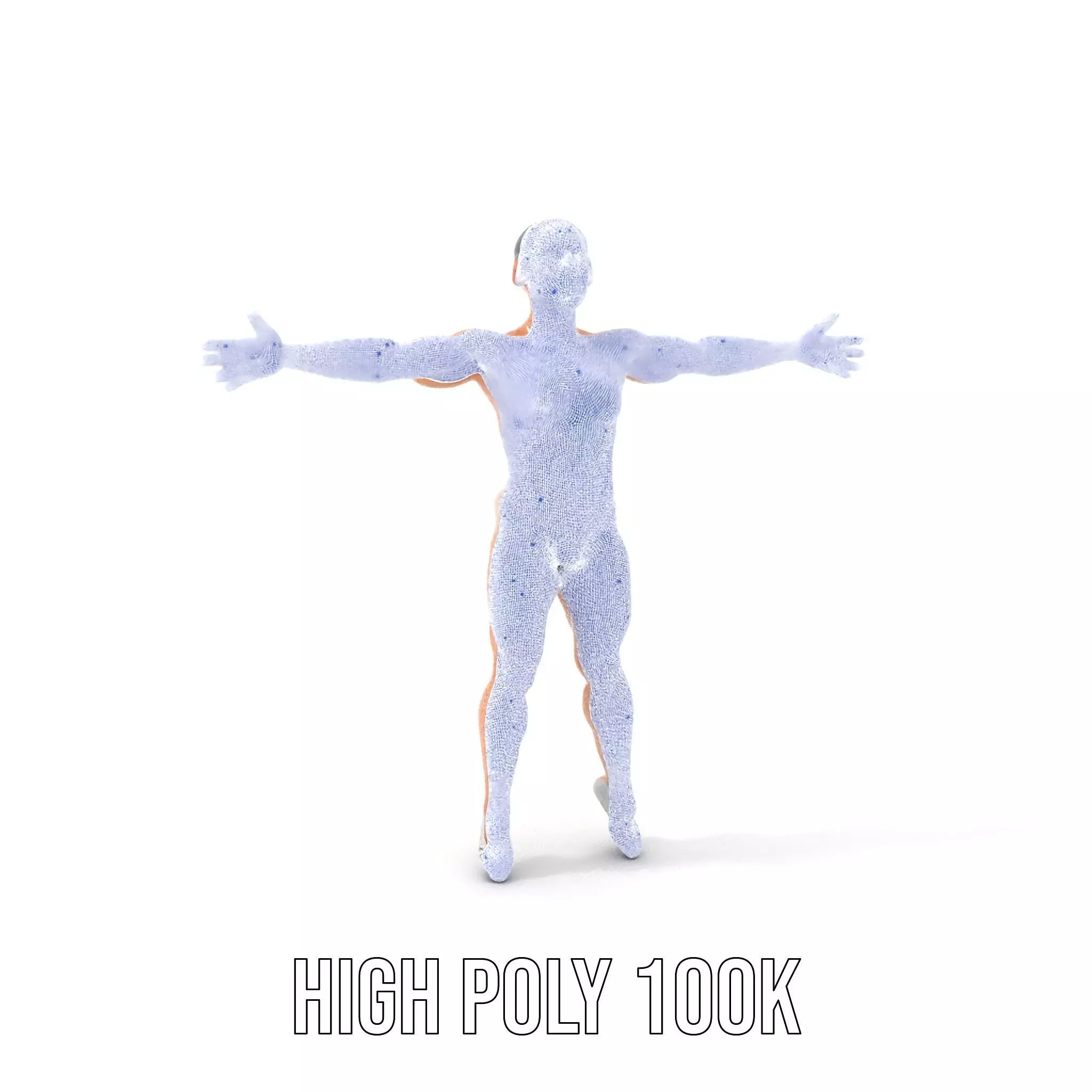 Dynamic Gymnast Model Pack Low-poly 3D model_4