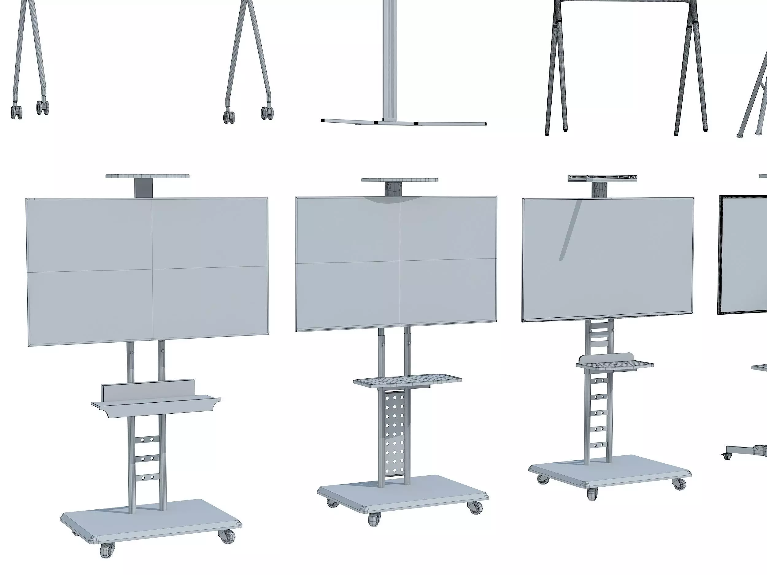 TV STAND 3D model_5