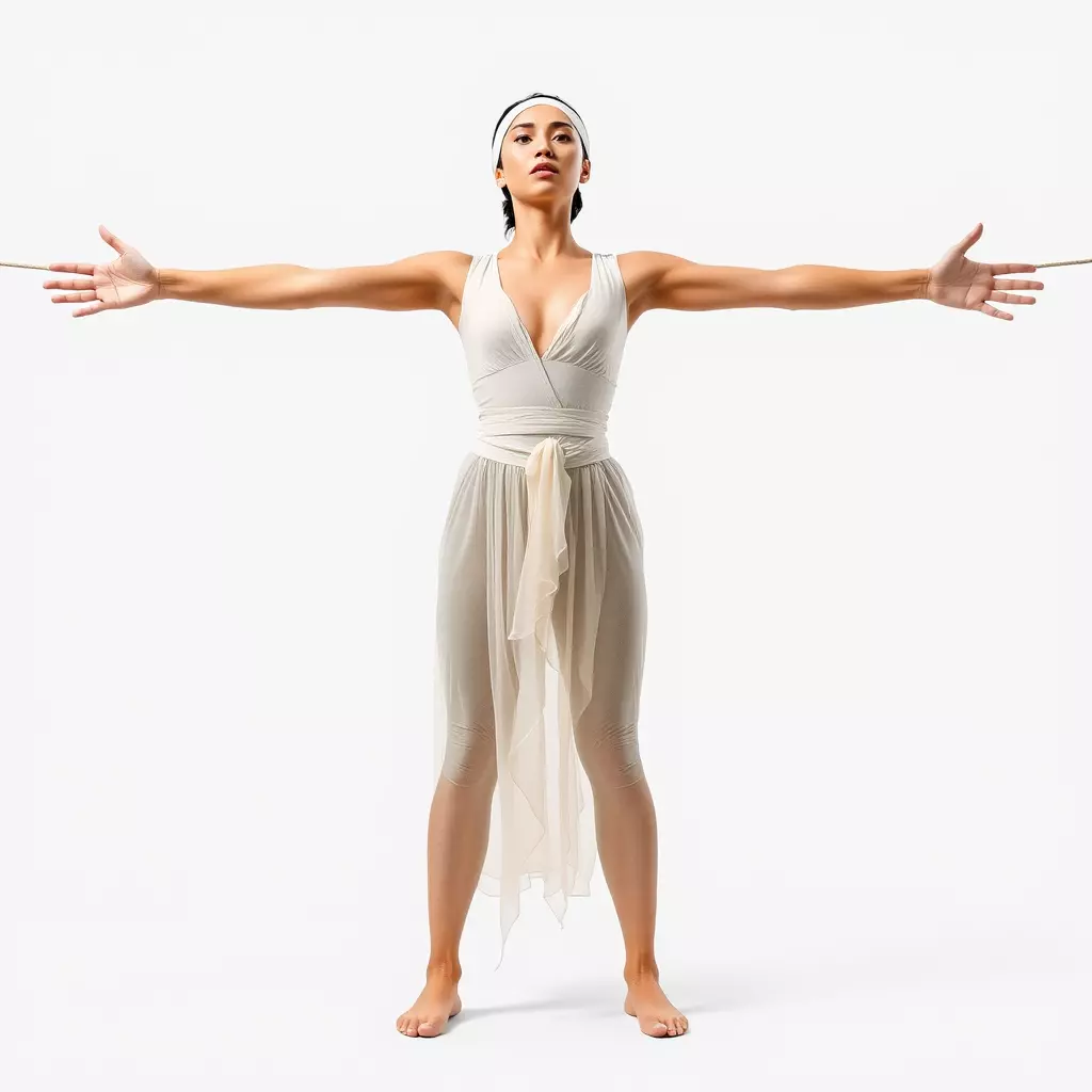 Elegant Dancer Pose model pack Low-poly 3D model_2