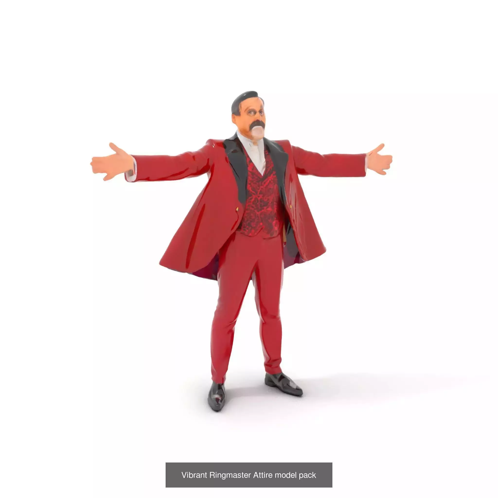 Circus Performers 3D Models Pack 3D Model Collection_15