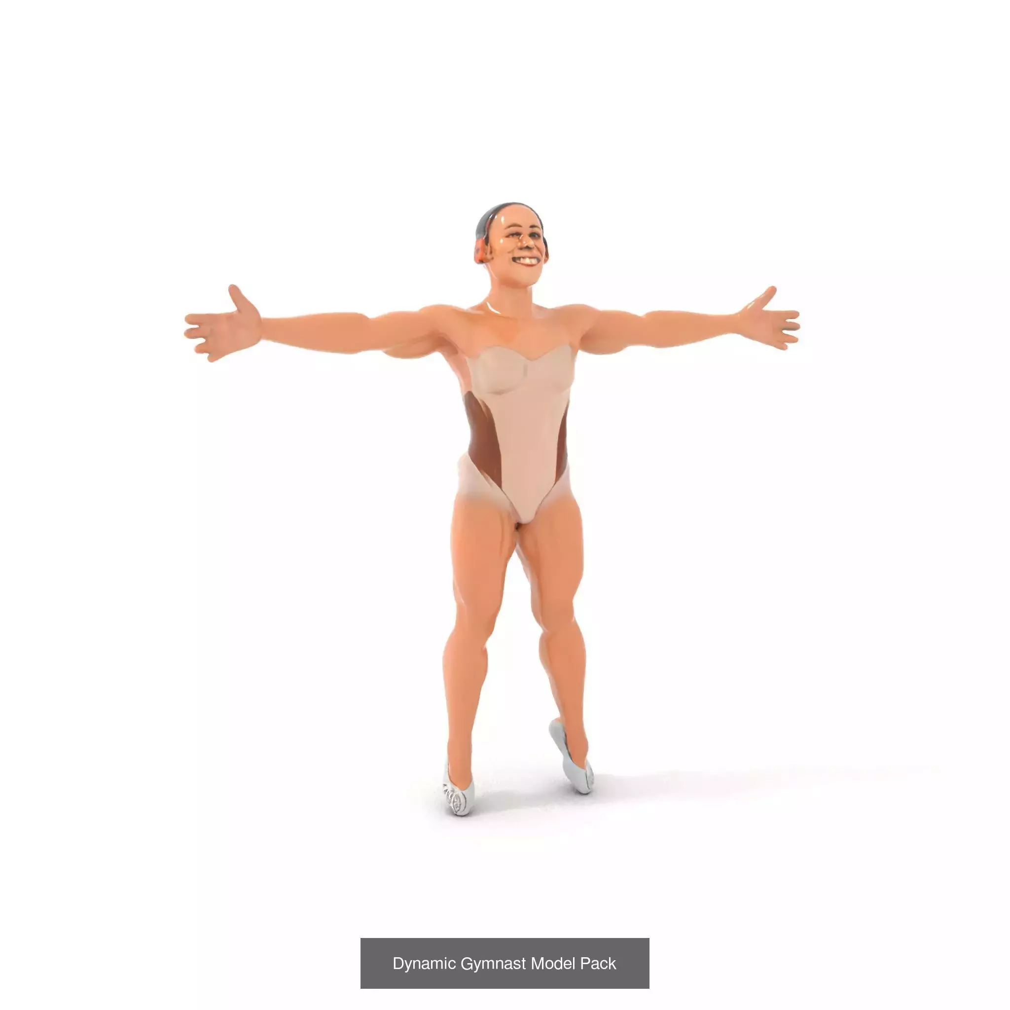 Circus Performers 3D Models Pack 3D Model Collection_19