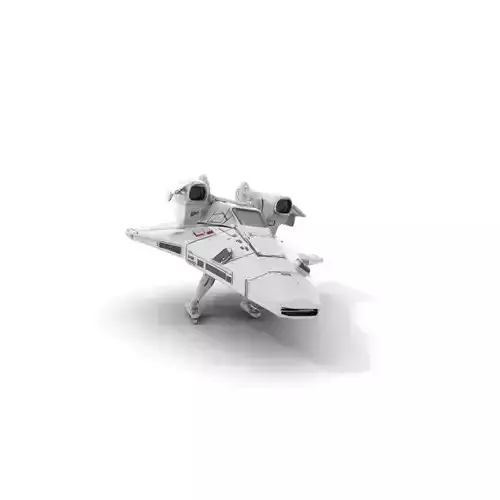 Futuristic Spaceship model pack
