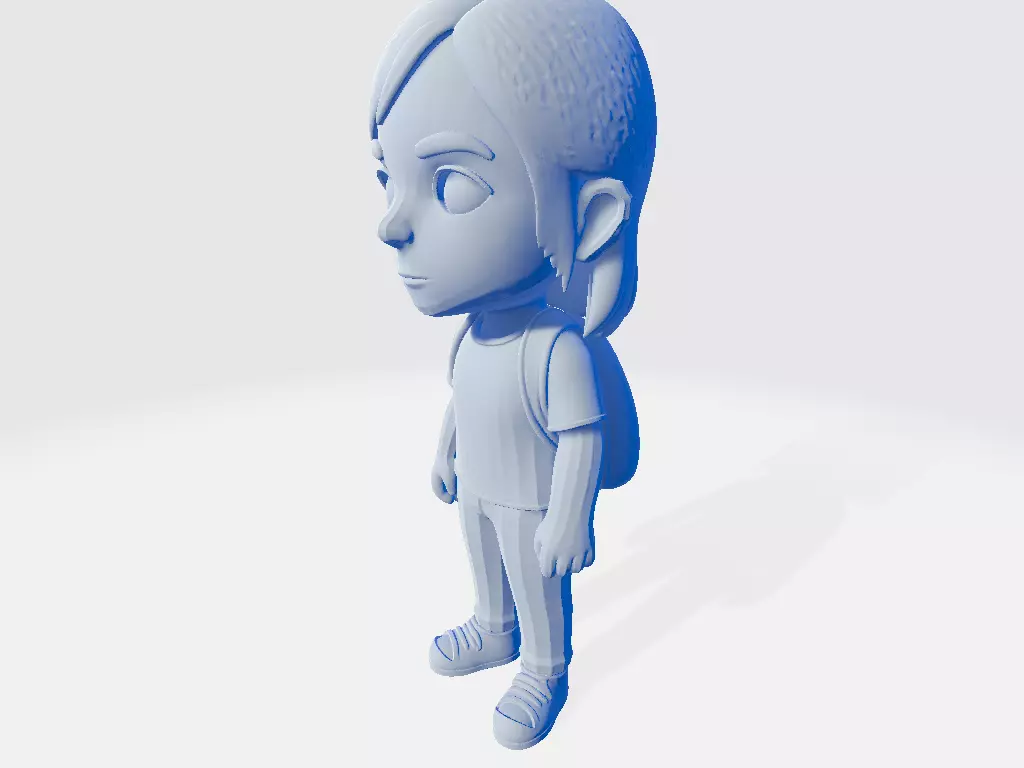 The Last of Us I and II Full Body Characters Ellie Version 03 3D print model_1