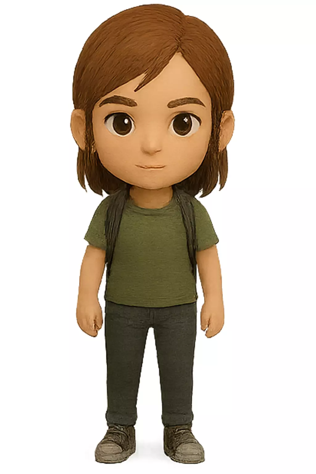 The Last of Us I and II Full Body Characters Ellie Version 03 3D print model_4