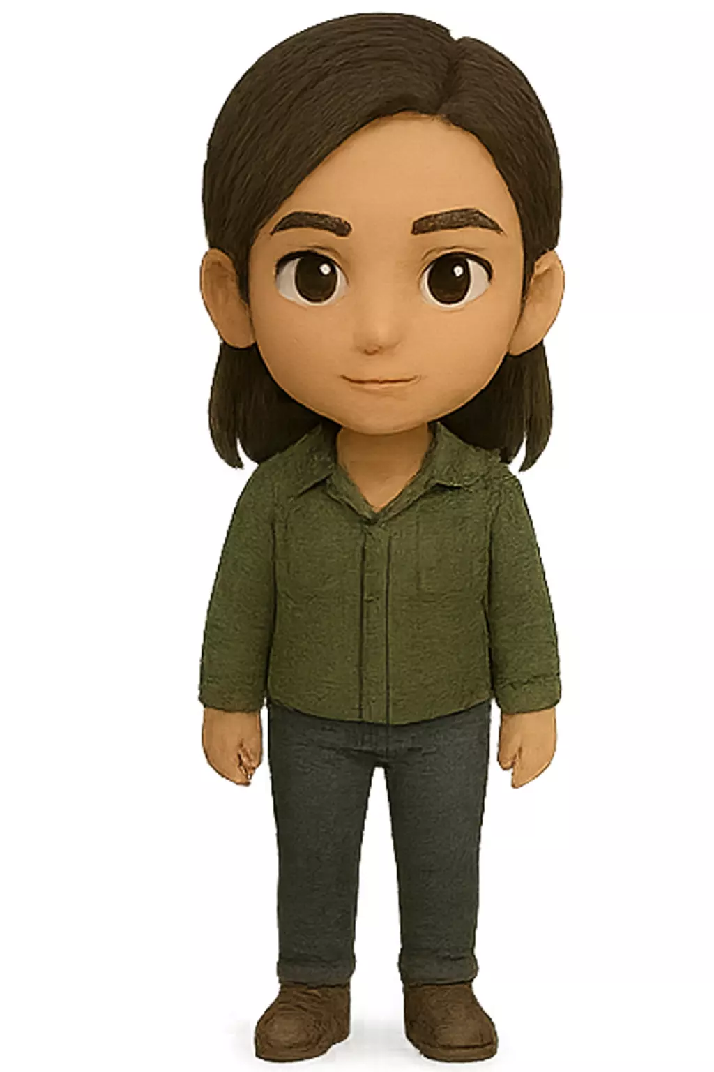 The Last of Us I and II Full Body Characters Ellie Version 01 3D print model_4