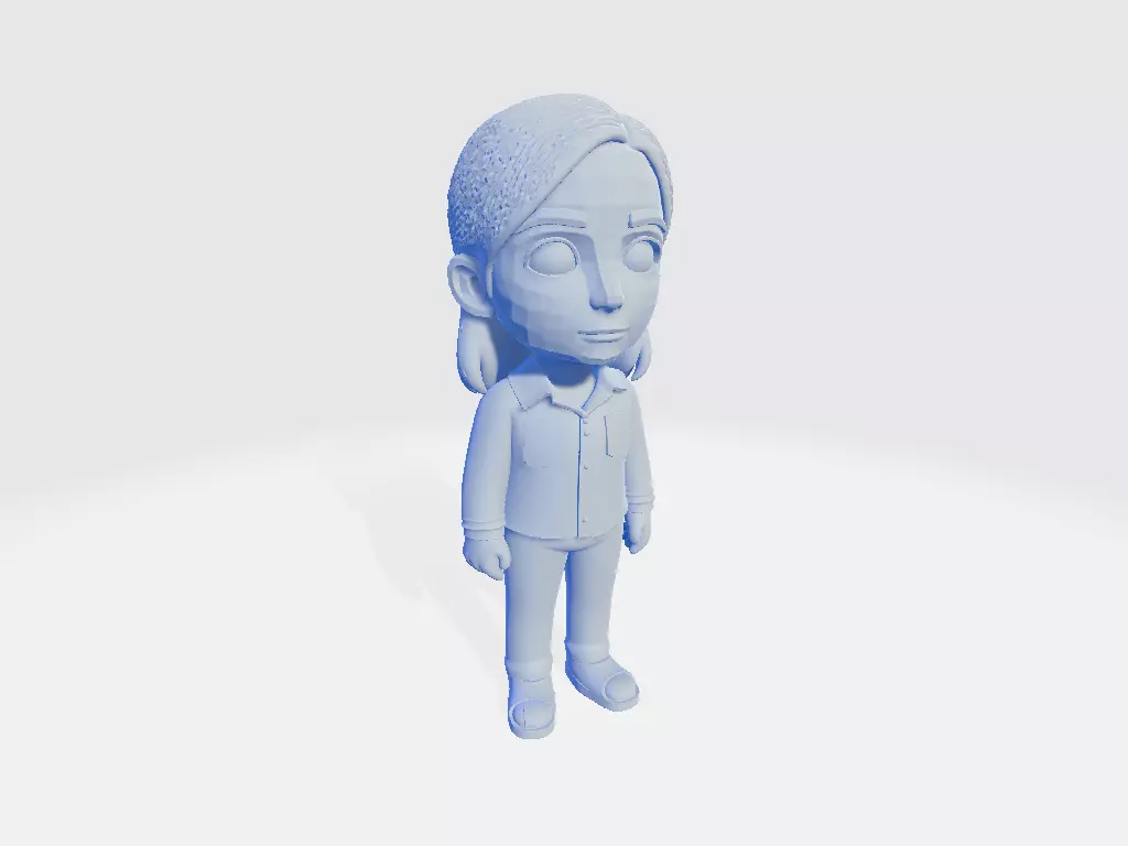 The Last of Us I and II Full Body Characters Ellie Version 01 3D print model_0