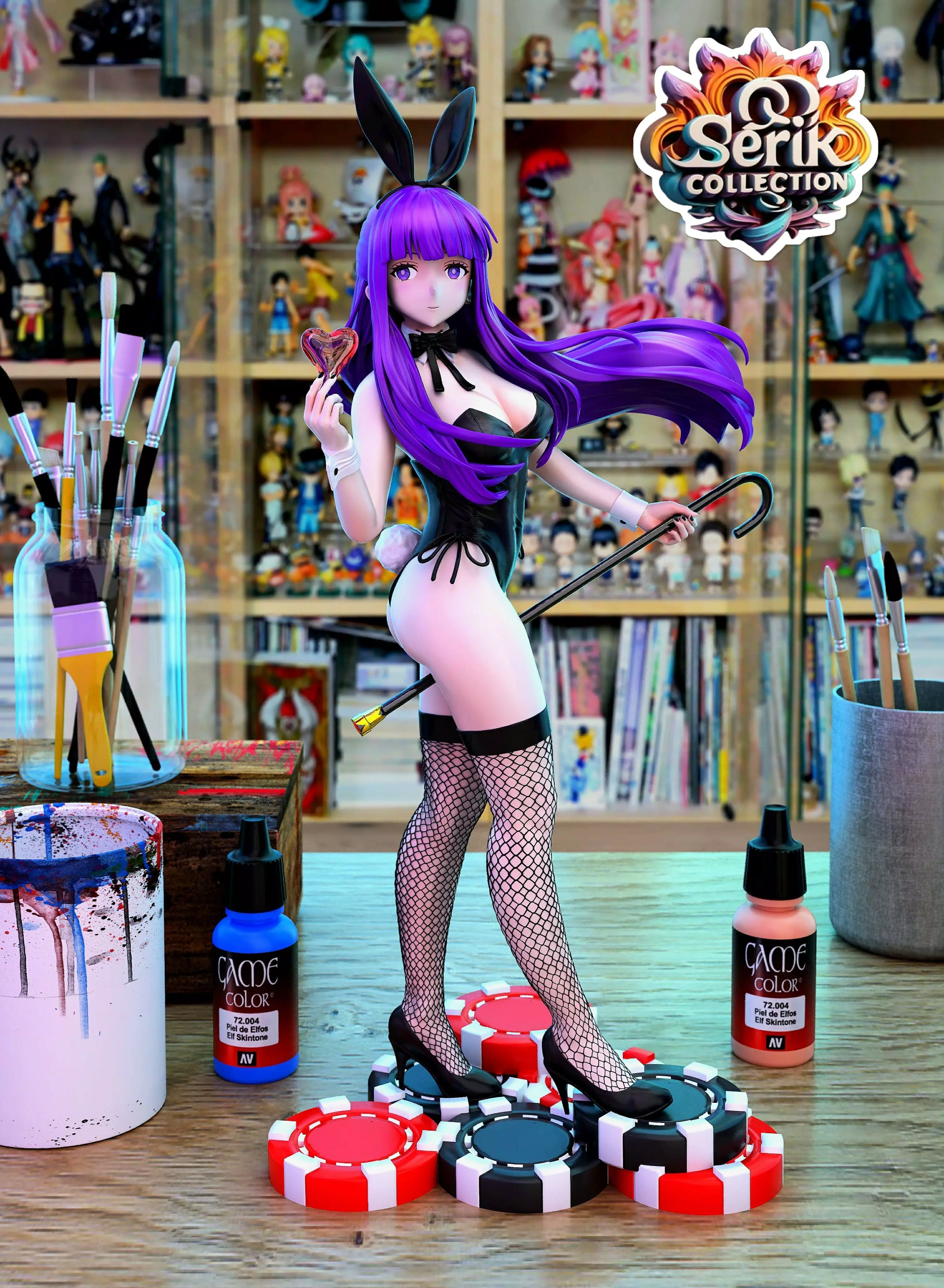 FRIEREN AND FERN BUNNY VER - SOSO NO FRIREN 3D print model_3