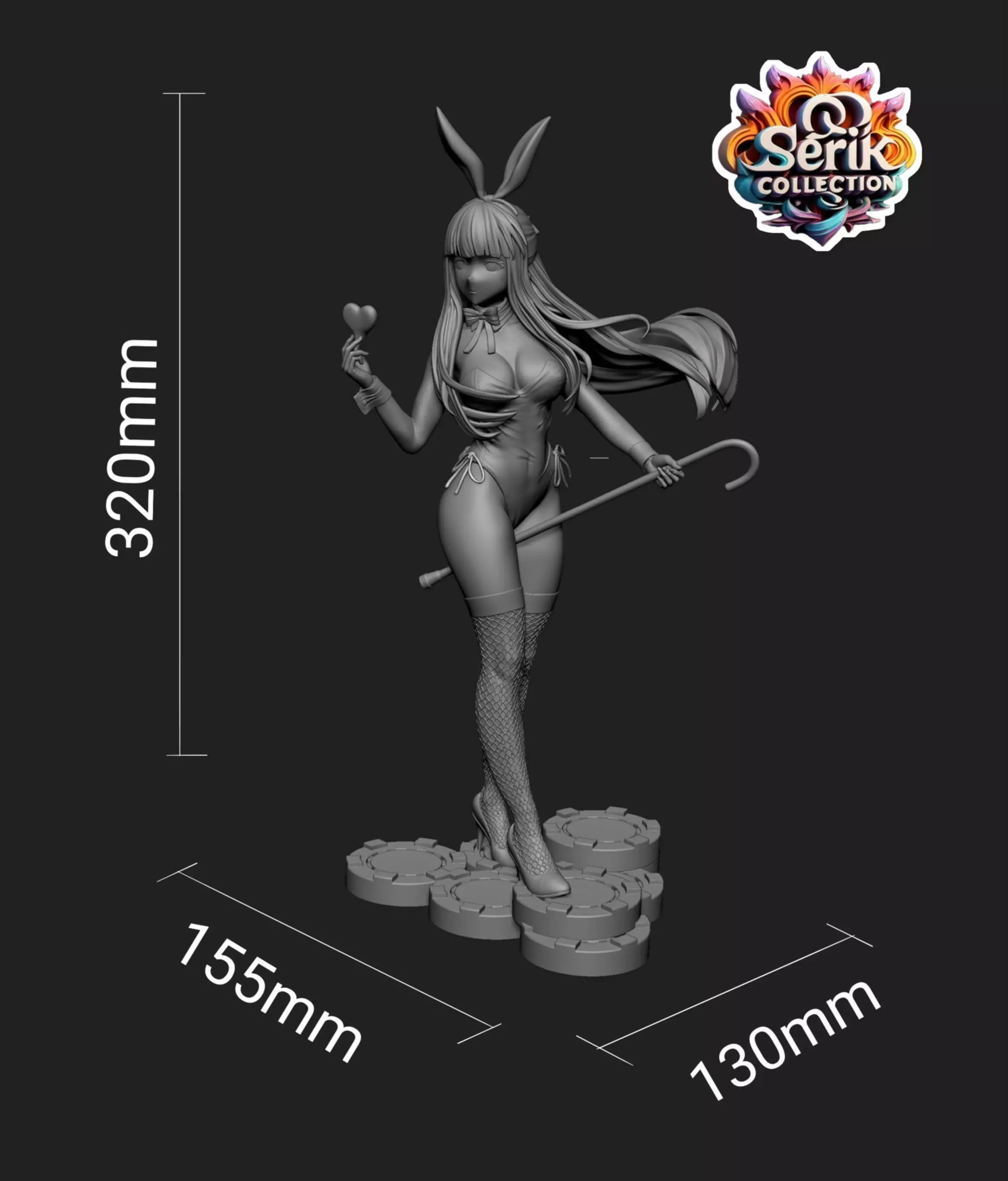 FRIEREN AND FERN BUNNY VER - SOSO NO FRIREN 3D print model_6