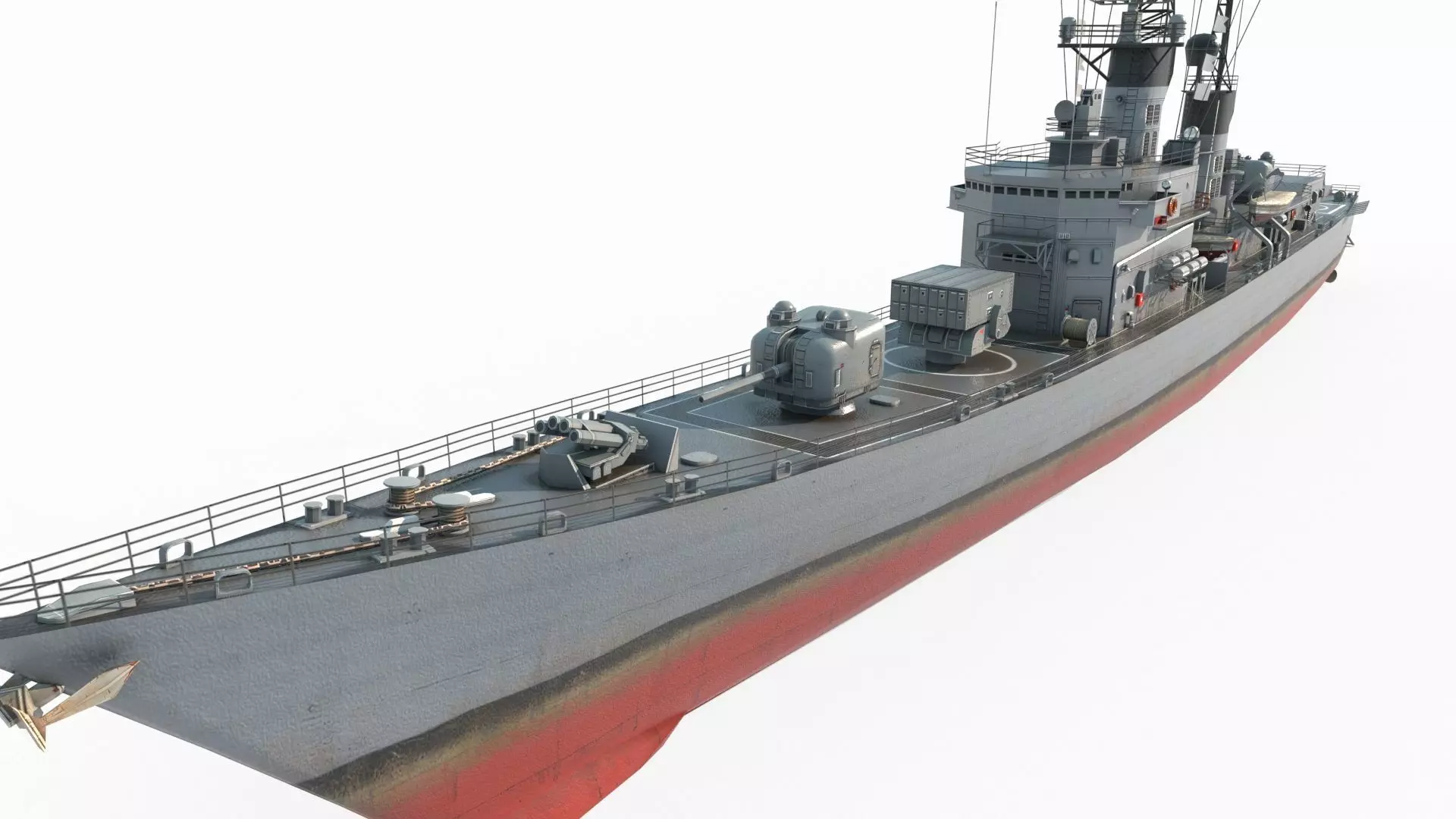 Modern Warfare Weapons and Warships 3D model_8