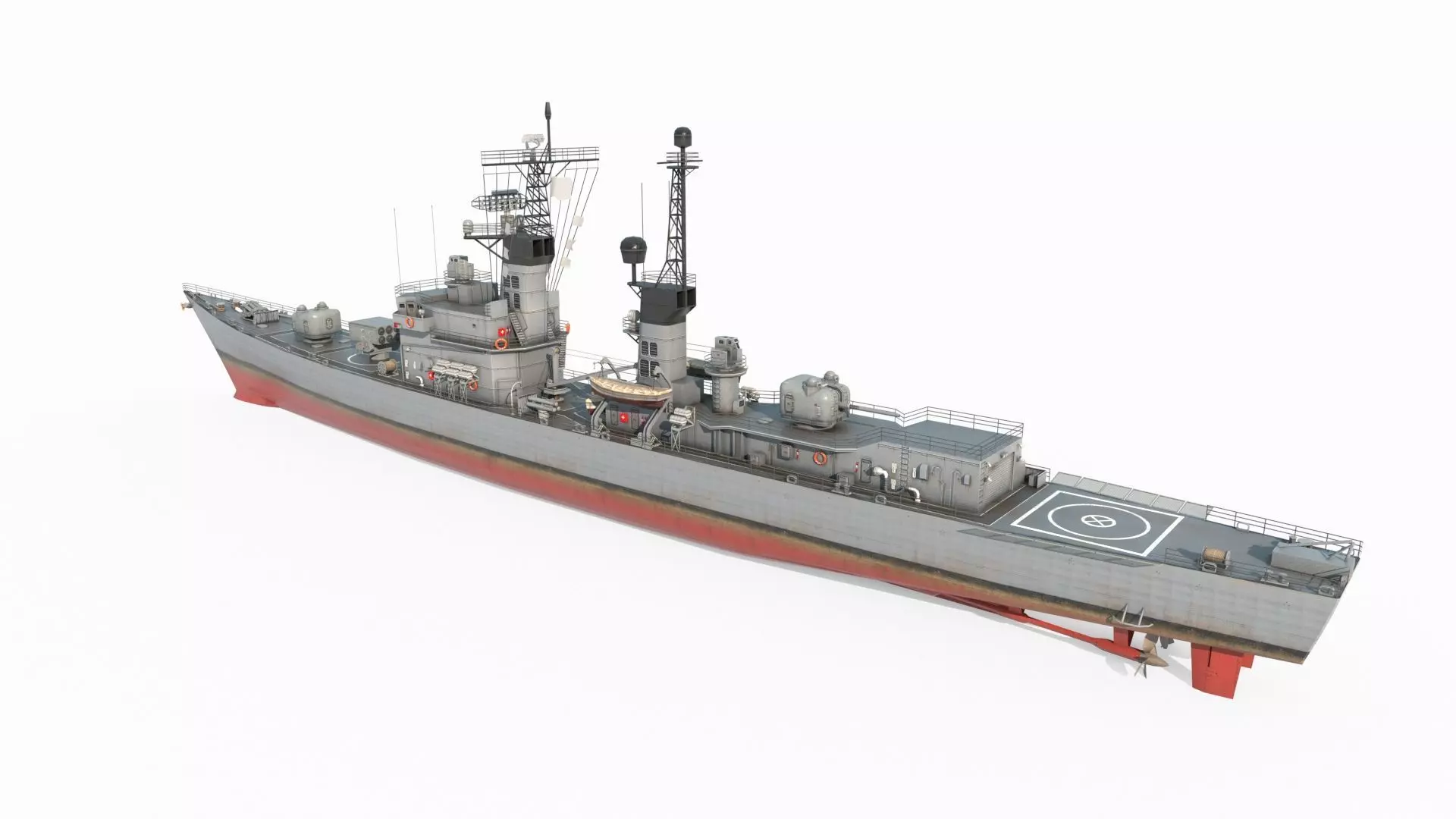 Modern Warfare Weapons and Warships 3D model_2