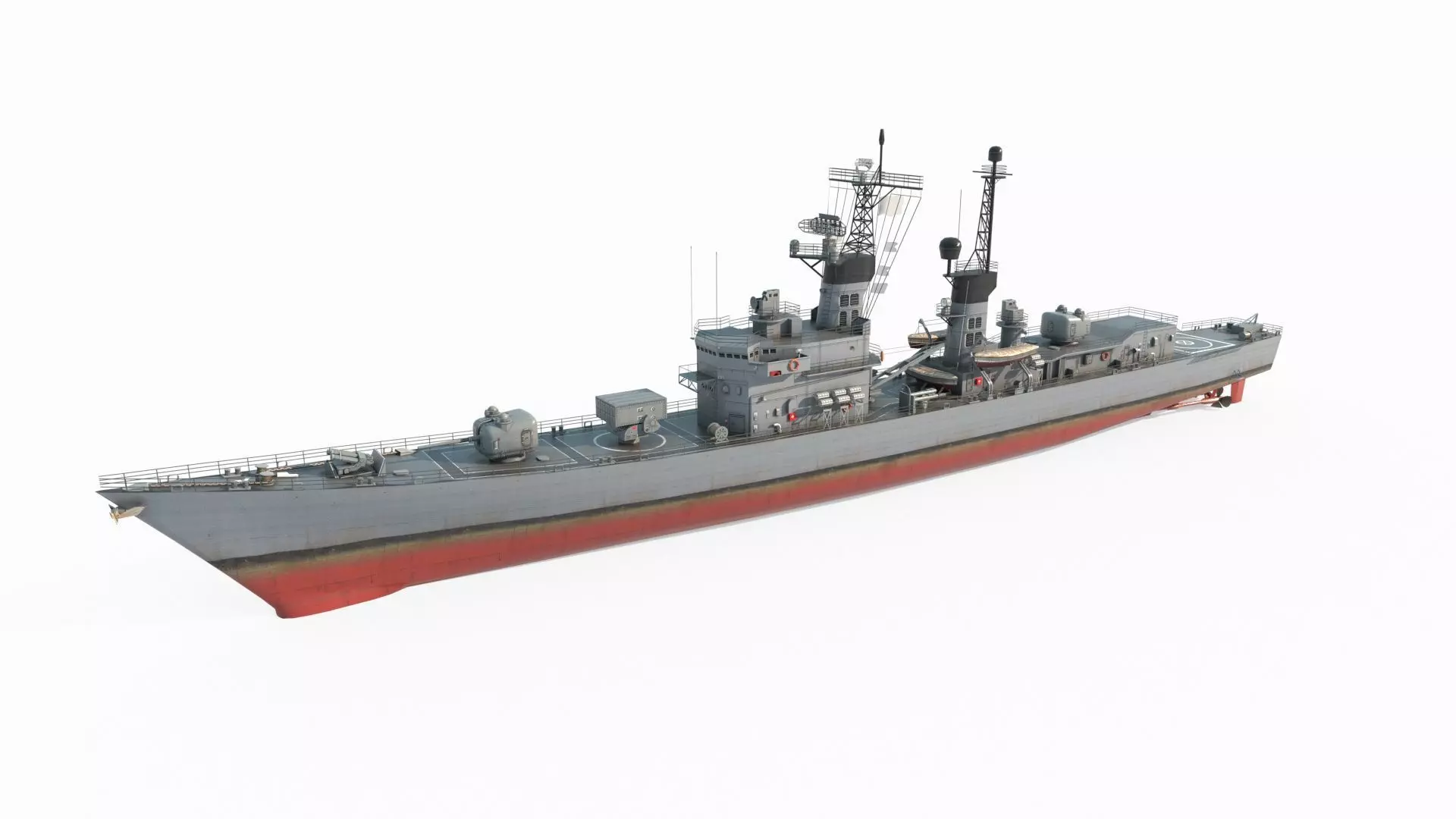 Modern Warfare Weapons and Warships 3D model_0