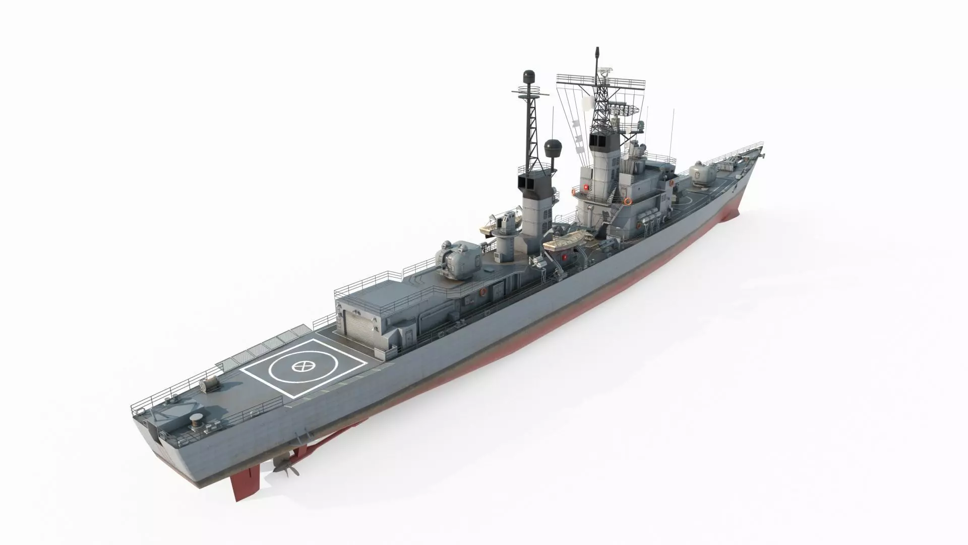 Modern Warfare Weapons and Warships 3D model_3