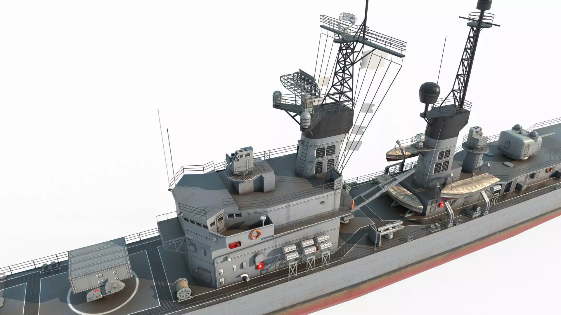 Modern Warfare Weapons and Warships 3D model_1
