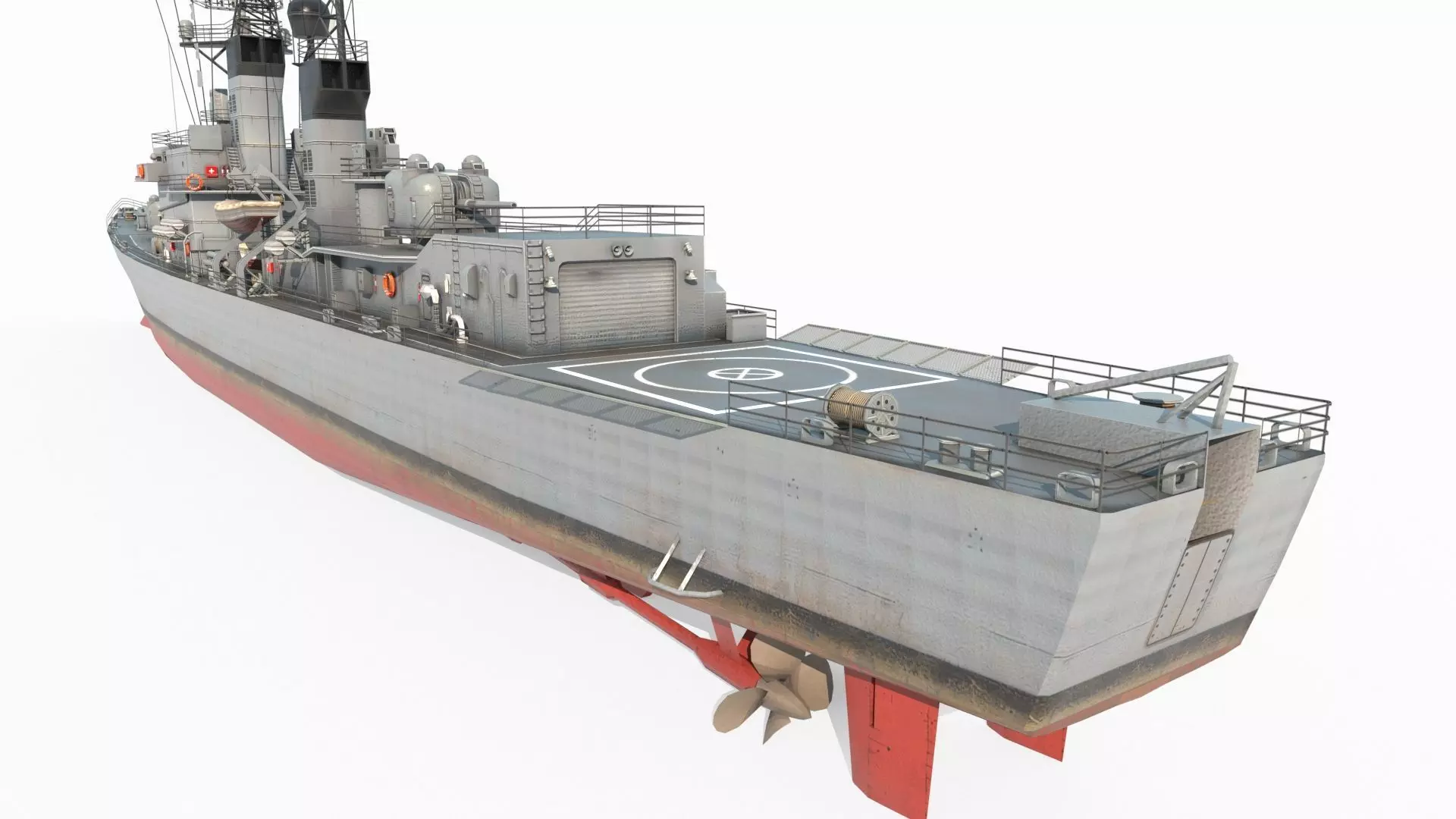 Modern Warfare Weapons and Warships 3D model_9