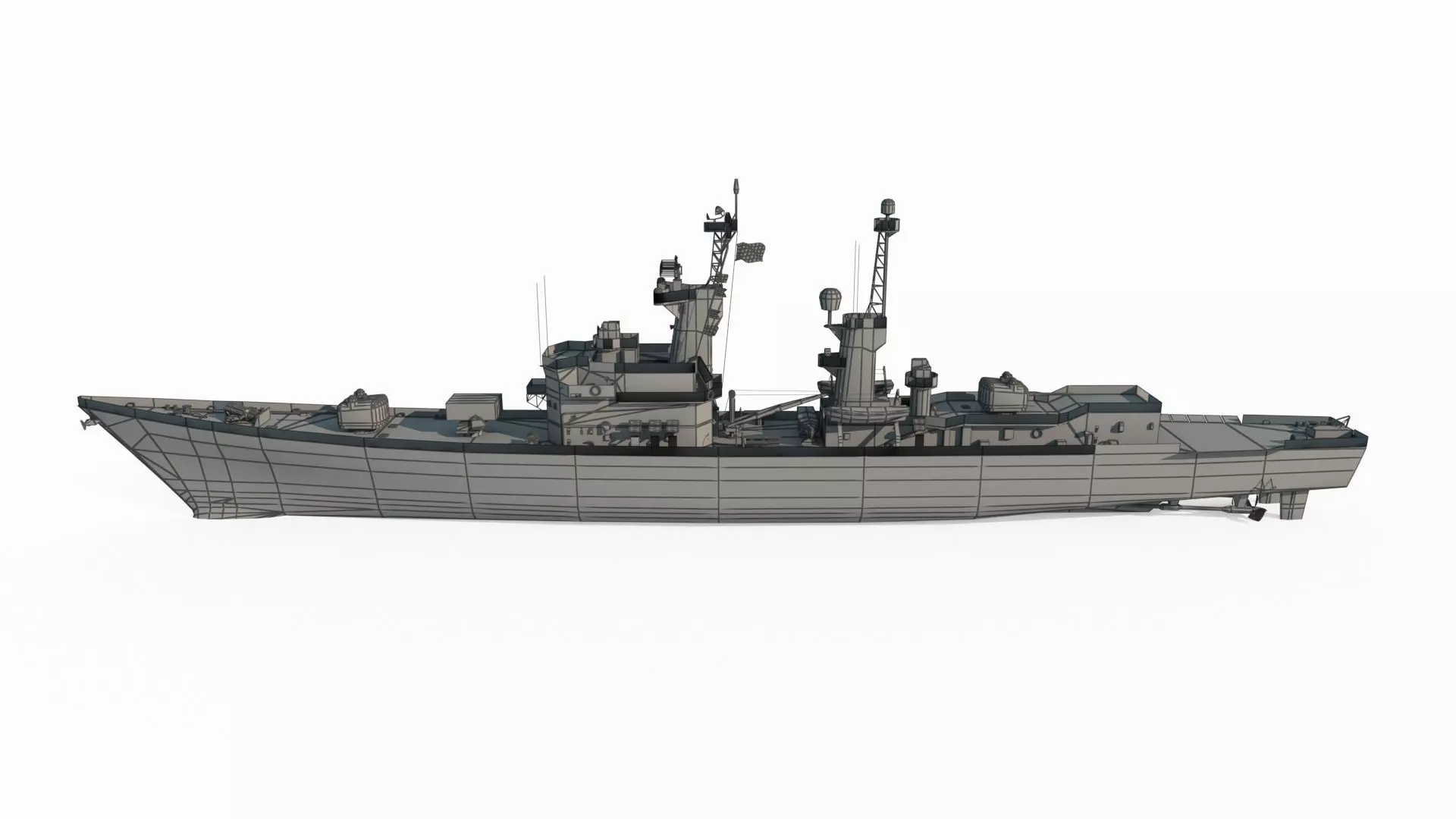 Modern Warfare Weapons and Warships 3D model_6